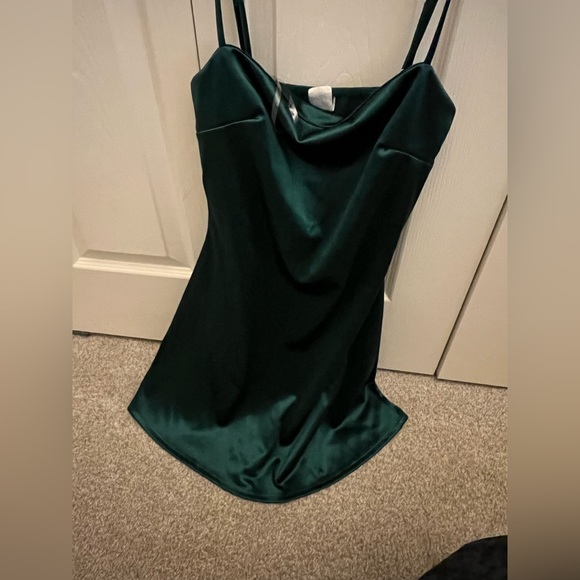 Green Mini Dress - Picture 1 of 6